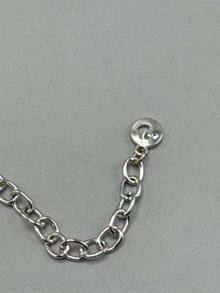 PAIR OF GLORIA VANDERBILT SILVER AND GOLD TONE CRYSTAL MESH CHAIN COLLARS AND WORTHINGTON BRACELET