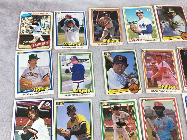 Baseball Cards, Mostly Early 80s