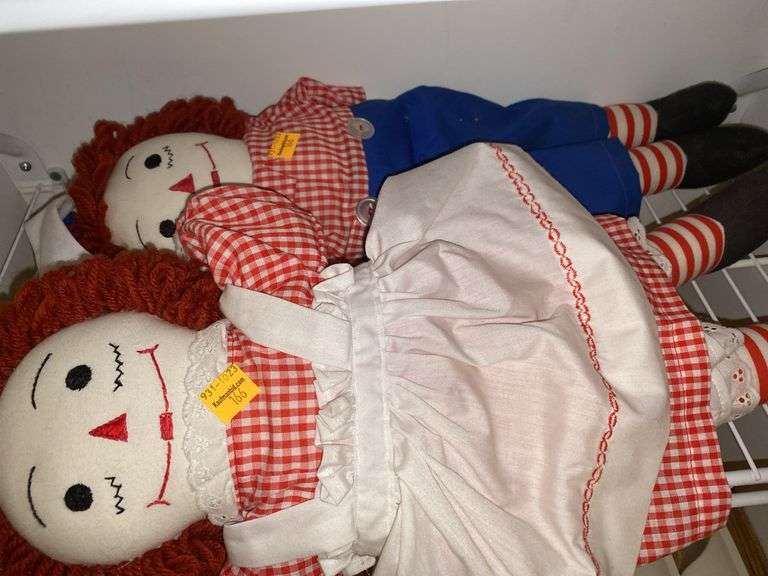 Raggedy Ann and Andy Dolls