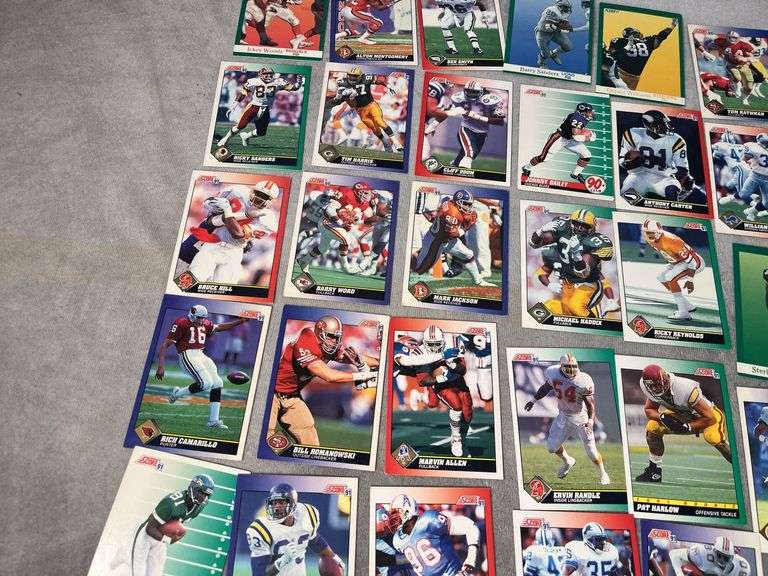 1991 SCORE & Fleer Football Cards