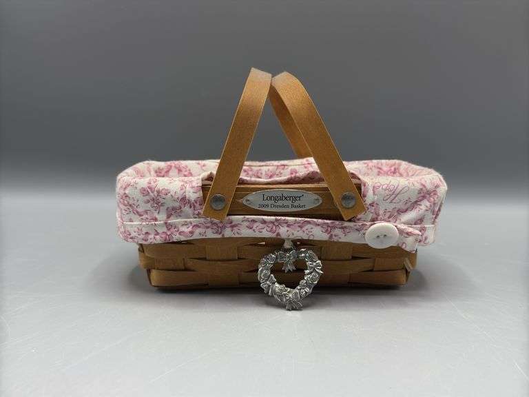 PAIR OF SMALL LONGABERGER BASKET