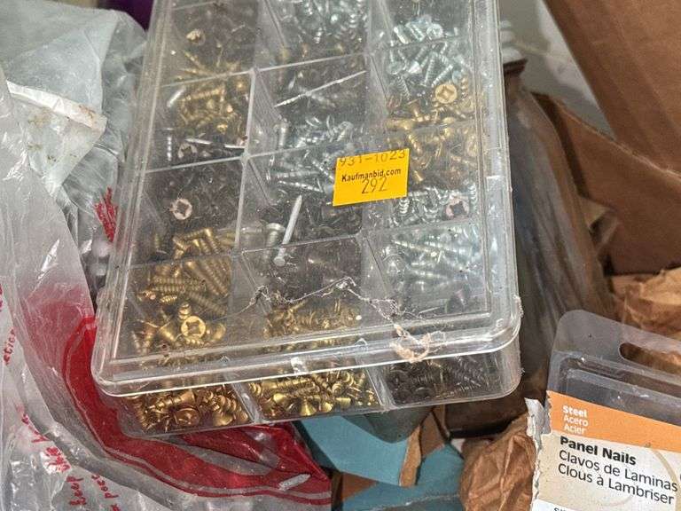 Assortment of Nails and Screws