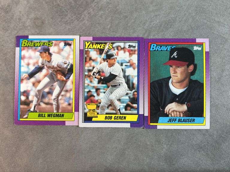 1990 Topps Baseball Cards