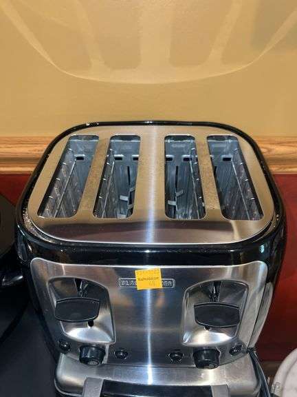 Black and Decker 4 Piece Toaster, Farberware Waffle Press