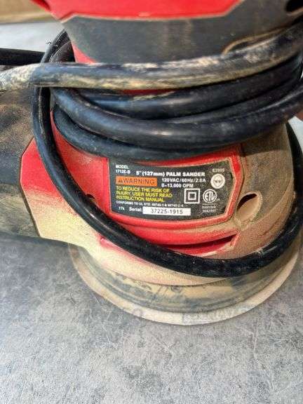 Bauer Palm Sander, Sanding Discs, Craftsman Plate Joiner