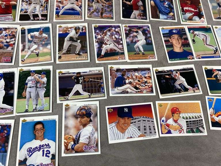1992 Upper Deck Assorted Baseball Cards