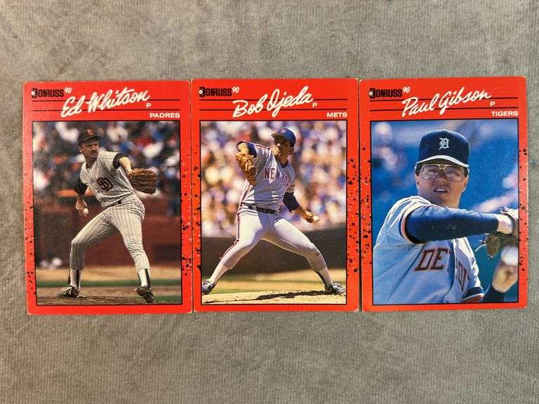1990 Donruss Baseball Cards