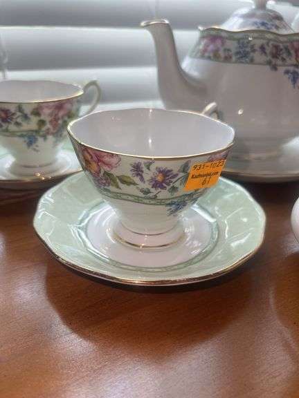 Royal Albert Harrington Bone China Tea Set, 12pc