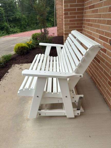 POLY PATIO DOUBLE SEATER GLIDER