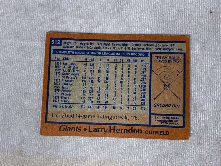 Baseball Cards, Mostly Early 80s