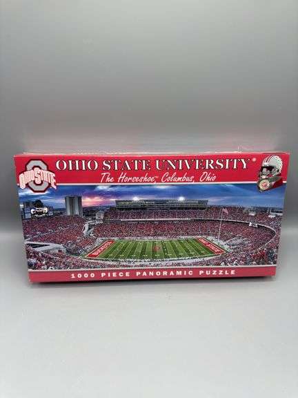 OSU “THE HORSESHOE” 1,000 PC JIGSAW PUZZLE BRAND NEW SEALED BOX