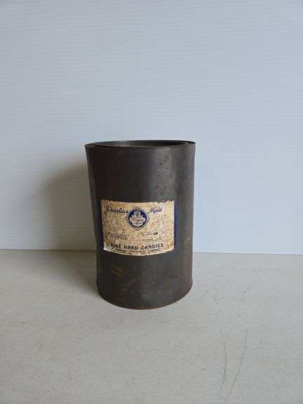 Vintage Peerless Maid tin- 14"