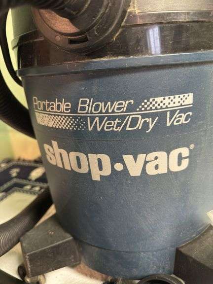 SHOP-VAC PORTABLE BLOWER AND WET/DRY VAC