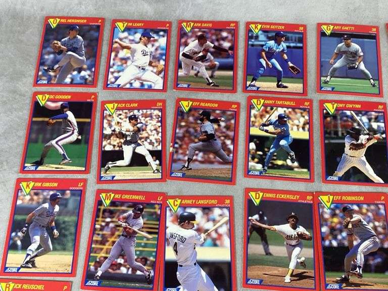 1989 SCORE Baseball Cards