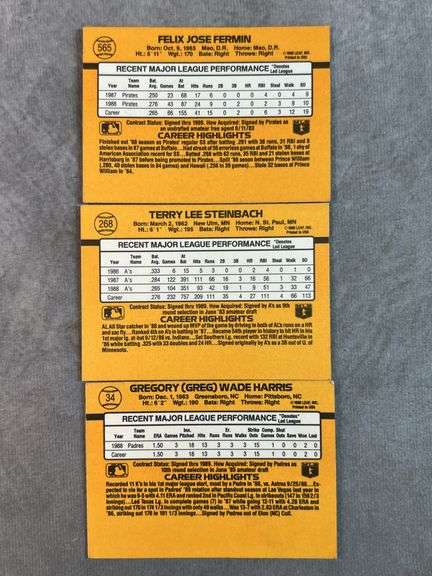 1989 Donruss Baseball Cards