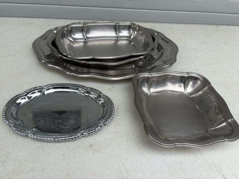 Silver plated Trays