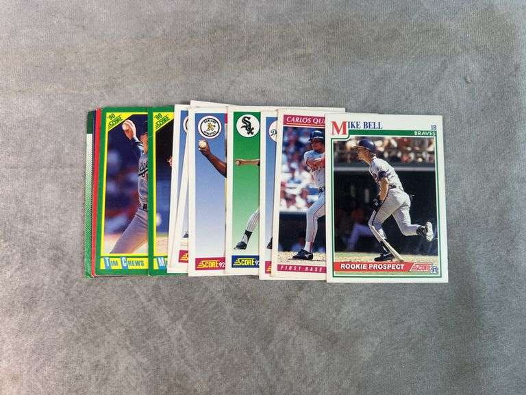 SCORE Baseball Cards
