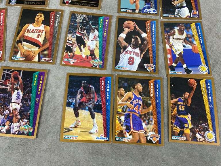 1992 & 1993 Fleer Basketball Cards