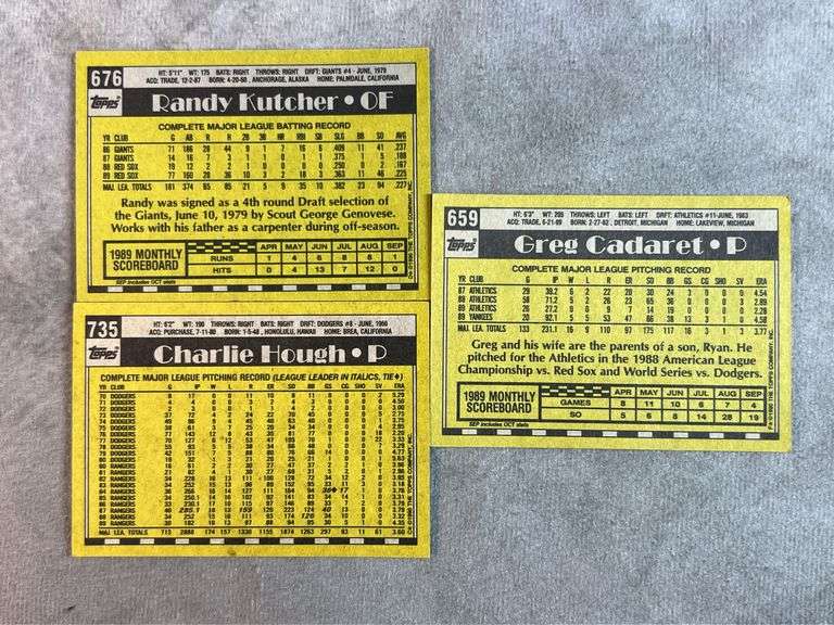 Topps Baseball Cards