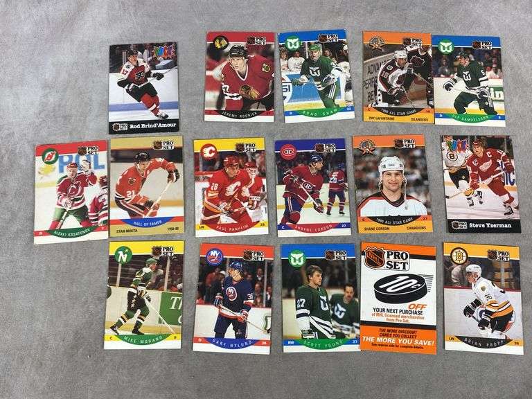 Pro Set Hockey Hockey Cards