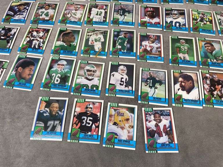 1990 Topps Football Cards