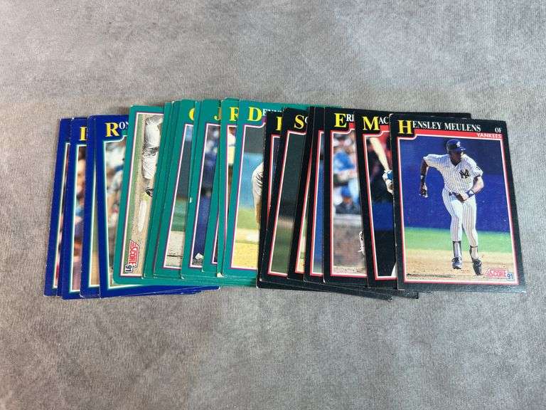 1991 SCORE Baseball Cards