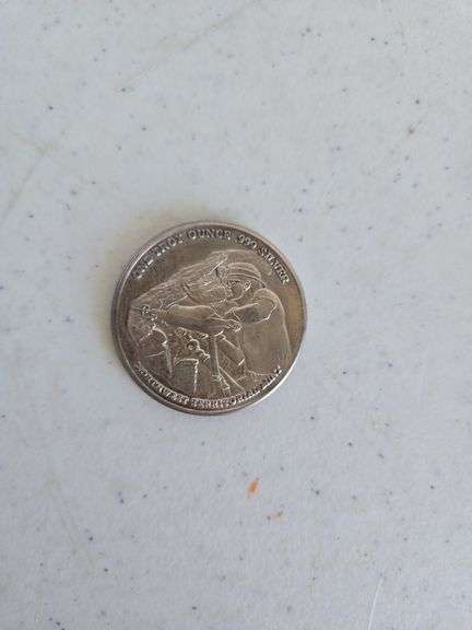 One Troy ounce .999 silver