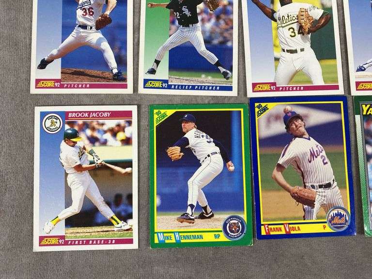 SCORE Baseball Cards