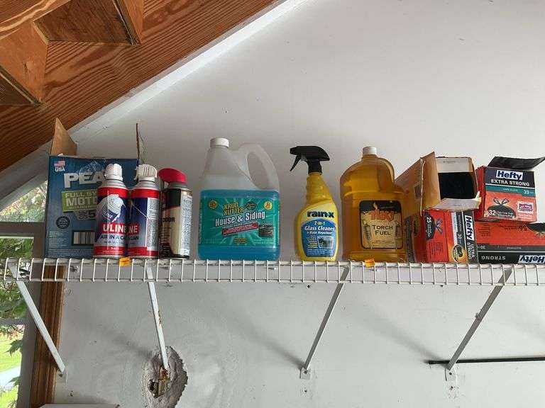 Contents of Workbench and Shelf