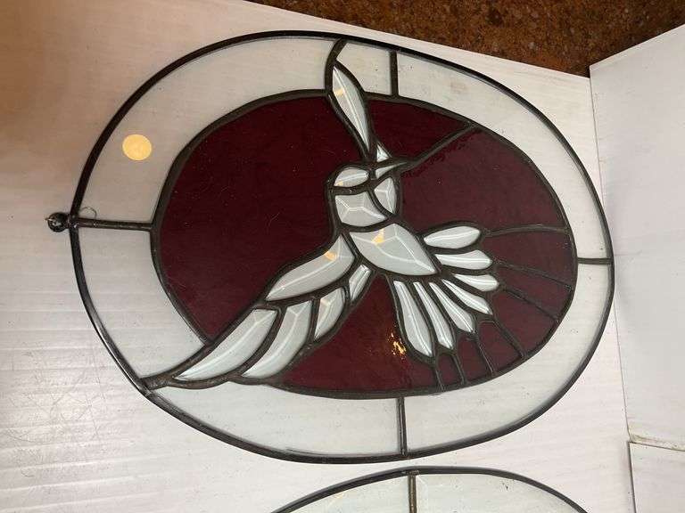 3 Glass Window Hanging Decorations