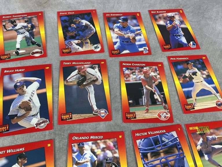 1992 Donruss Triple Play Baseball Cards