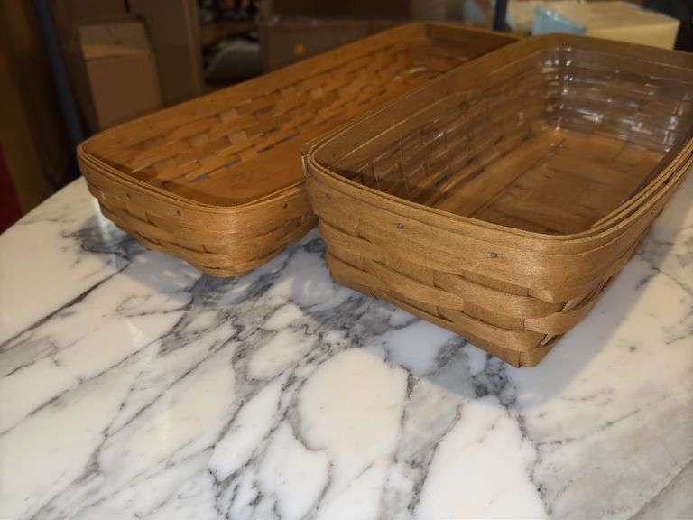 (2) Longaberger Baskets