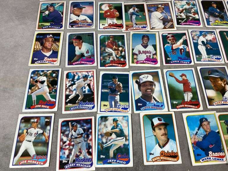 1989 Topps Baseball Cards