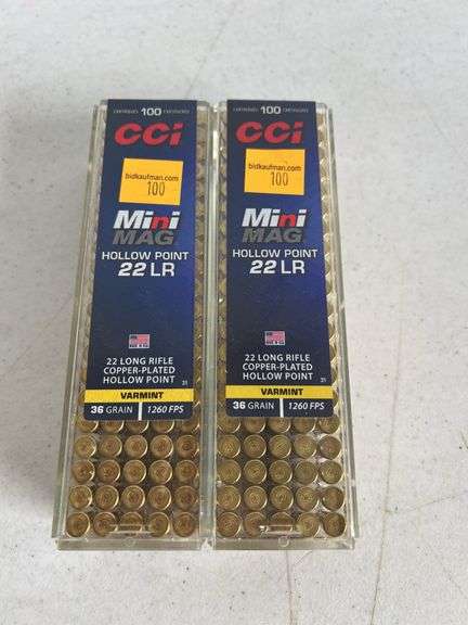 (2) CCI 22LR 36 Grain