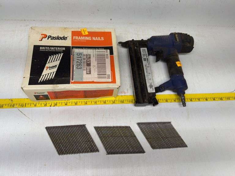 Campbell & Hausfield Brad Nailer w/ Framing Nails