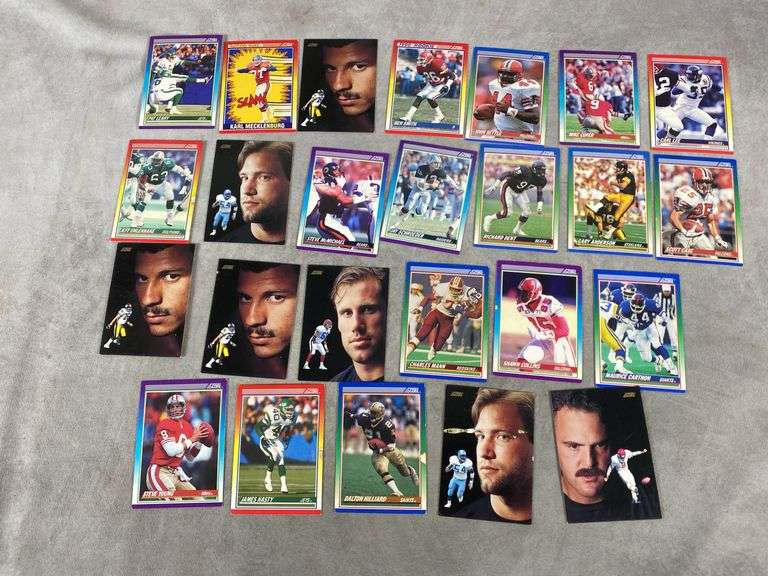 SCORE Football Cards