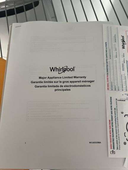 Whirlpool Upright Freezer