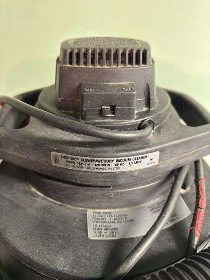 SHOP-VAC PORTABLE BLOWER AND WET/DRY VAC