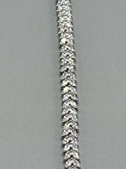 VARIETY OF SILVER (STERLING 925) AND WHITE GOLD (14K) BRACELETS