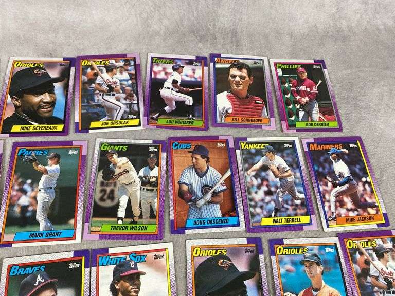 1990 Topps Baseball Cards