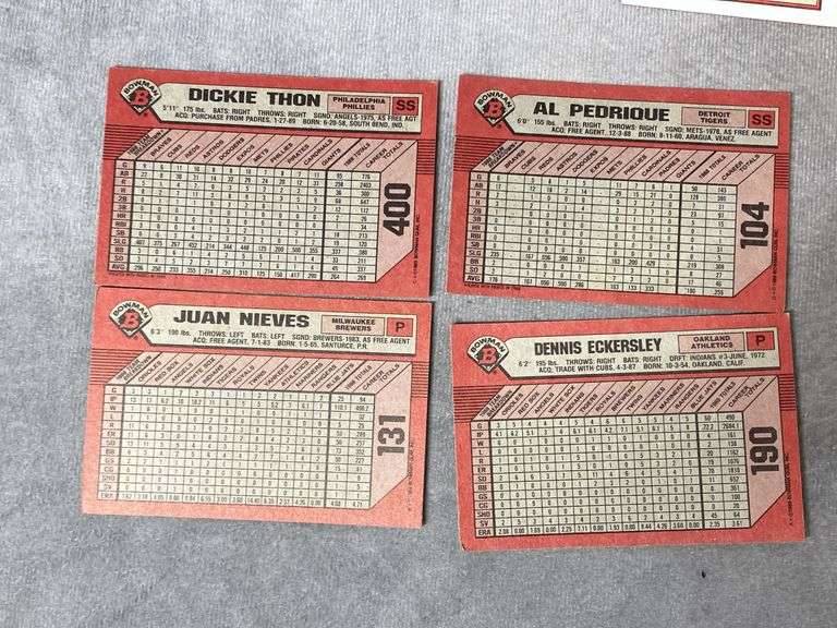 Bowman Baseball Cards