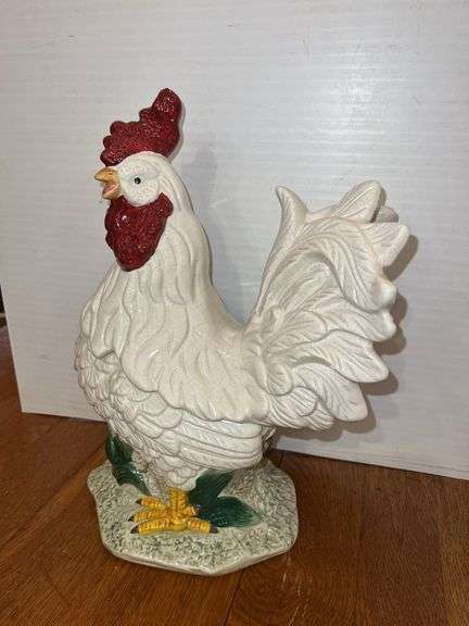 Ceramic Rooster Cookie Jar