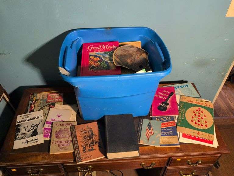 Cookbooks, Tuscarawas County books, and others