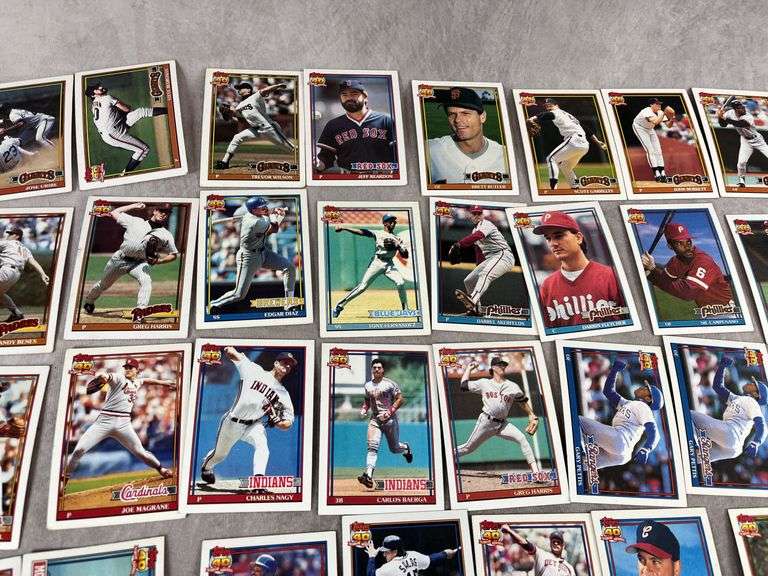 1991 Topps 40 Years of Baseball, Baseball Cards