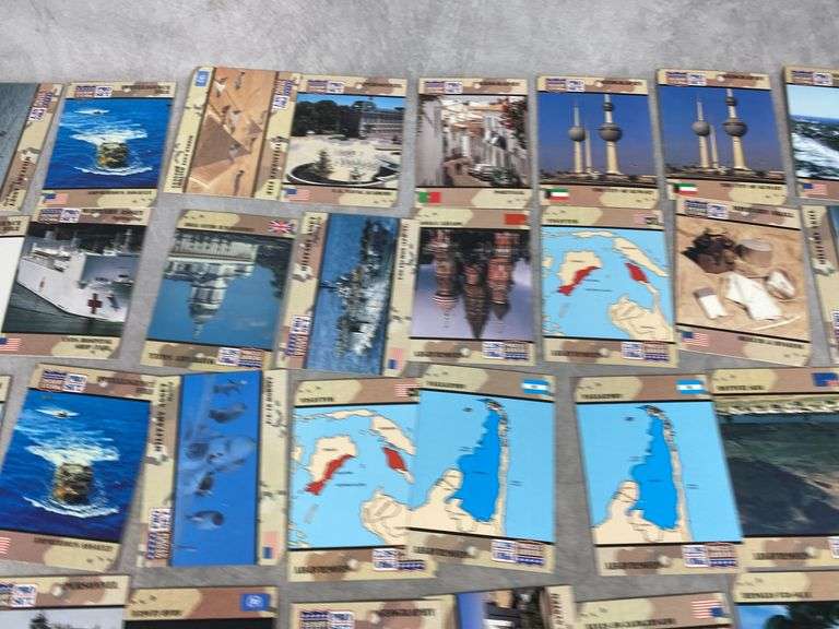 1991 Pro Set Desert Storm Trading Cards