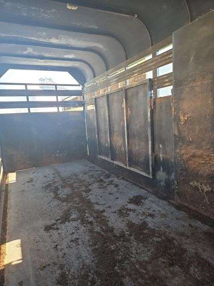 Custom-Fab livestock trailer- 7'x 18'