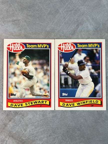 1989 Hills MVP (Dave Winfield, Dave Stewart)