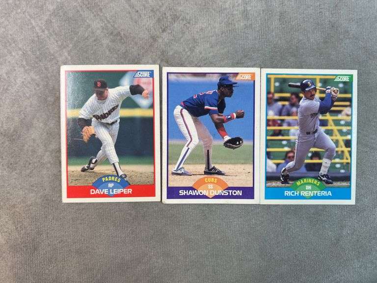 1989 SCORE Baseball Cards
