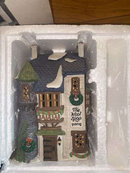 Heritage Village Collection “The Woolshop” and “Fezziwig Warehouse”