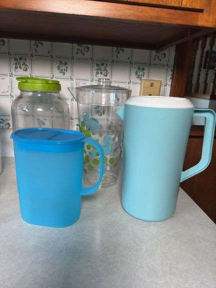 ASSORTMENT OF PITCHERS